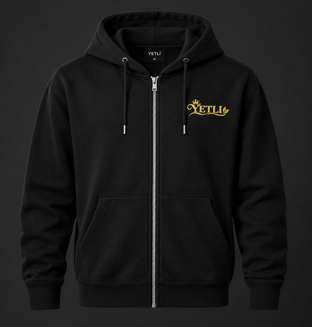 YETLI SIGNATURE FULL-ZIP HOODIE